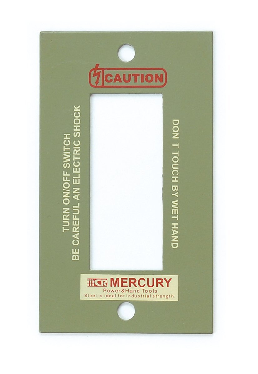 ◆送料\185◆【MERCURY・マーキュリー】※【コンセントカバー・2ヶ口&3ヶ口用 / カーキ】 スチール製 アメリカン雑貨拍卖