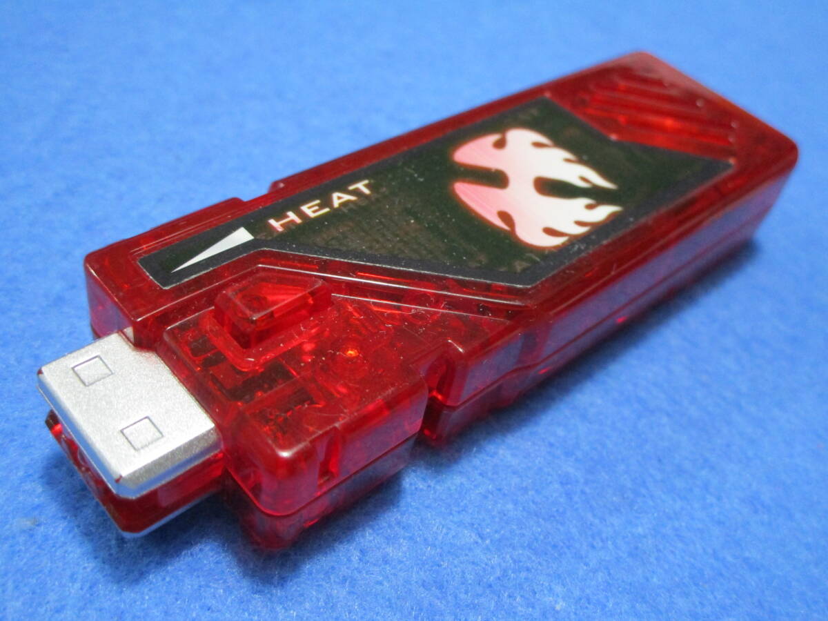 中古!即決!仮面ライダーダブル W DXガイアメモリ ヒート ヒートメモリ(DXダブルドライバー対応)拍卖