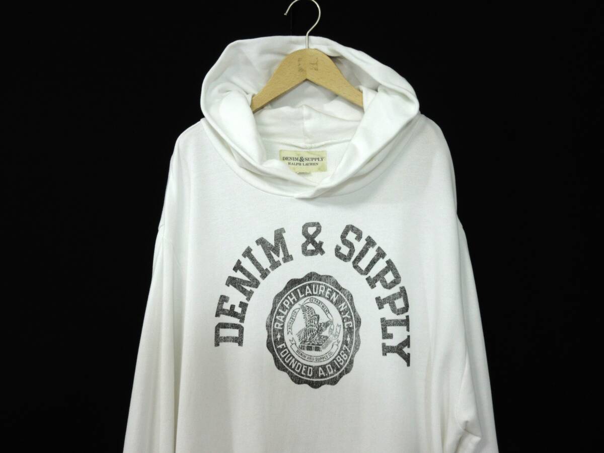 廃盤 レアサイズ!! XXL【デニム&サプライ】カレッジパーカー ラルフローレン スウェット拍卖