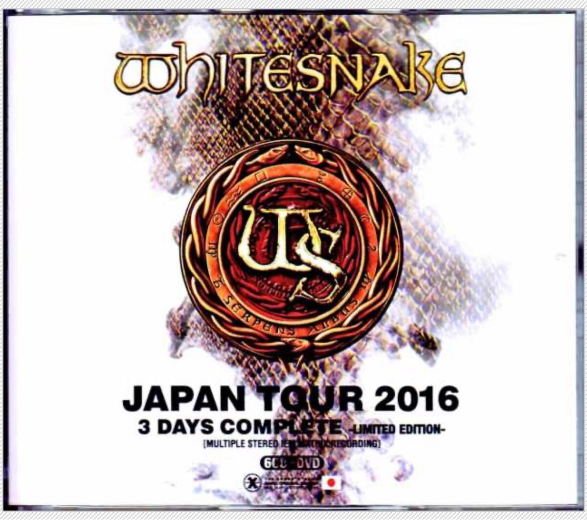 3 DAYS!6CD+1DVD!WHITESNAKE / ホワイトスネイク / JAPAN TOUR 2016 : 3 DAYS COMPLETE / XAVEL拍卖