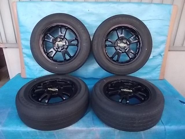 ファイアストン FR10 195/65R15 プリウス 30系後期 アルミ付 4本set №ZAI41113拍卖