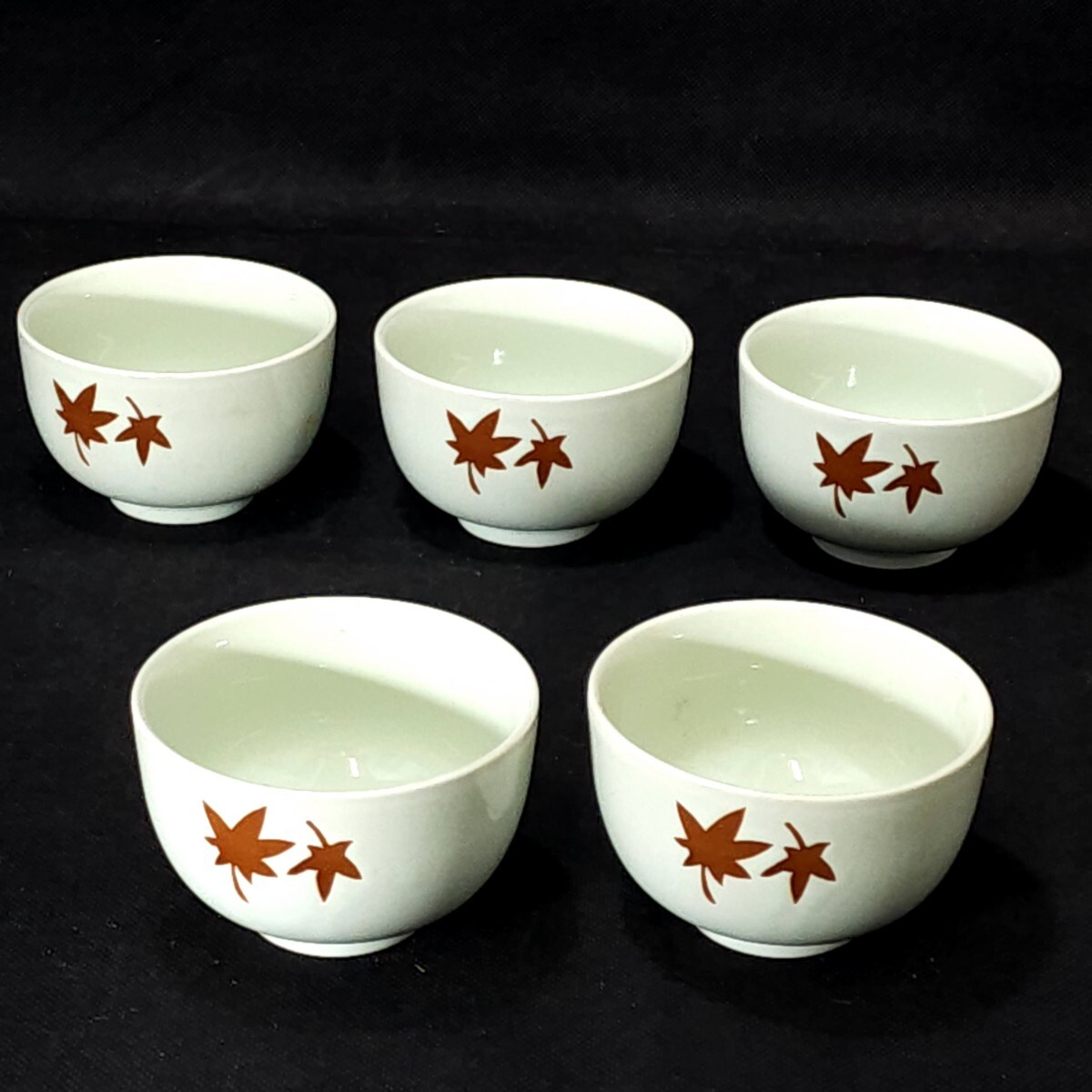 たち吉 清雅 お茶呑茶碗 5客 未使用 /橘吉/湯呑/湯飲み 茶器/和食器/陶磁器/拍卖