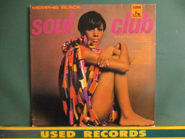 Memphis Black : Soul Club LP (( Organ Soul Jazz / MOD! / Sam&Dave、Bar-Kays、Jimi Hendricks 他カバー / オルガン拍卖
