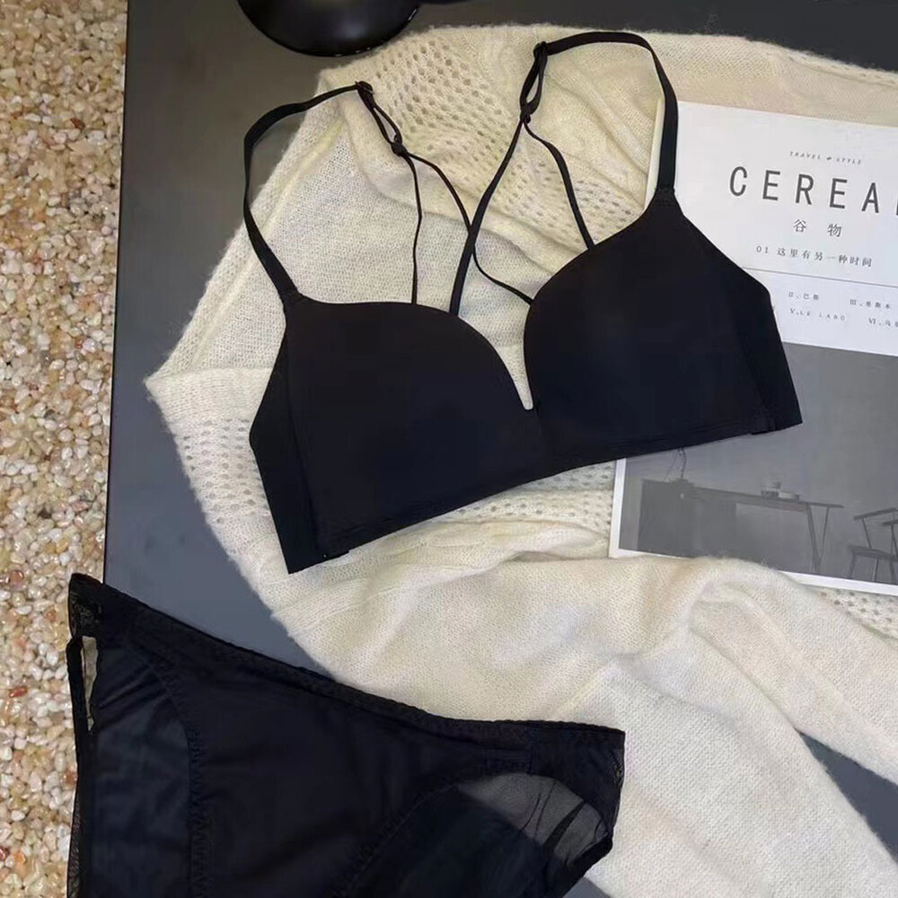 ☆ ブラック ☆ 38/85AB ☆ 5wayブラ ノンワイヤー mm5wbr0517b ブラ ノンワイヤーシームレス拍卖