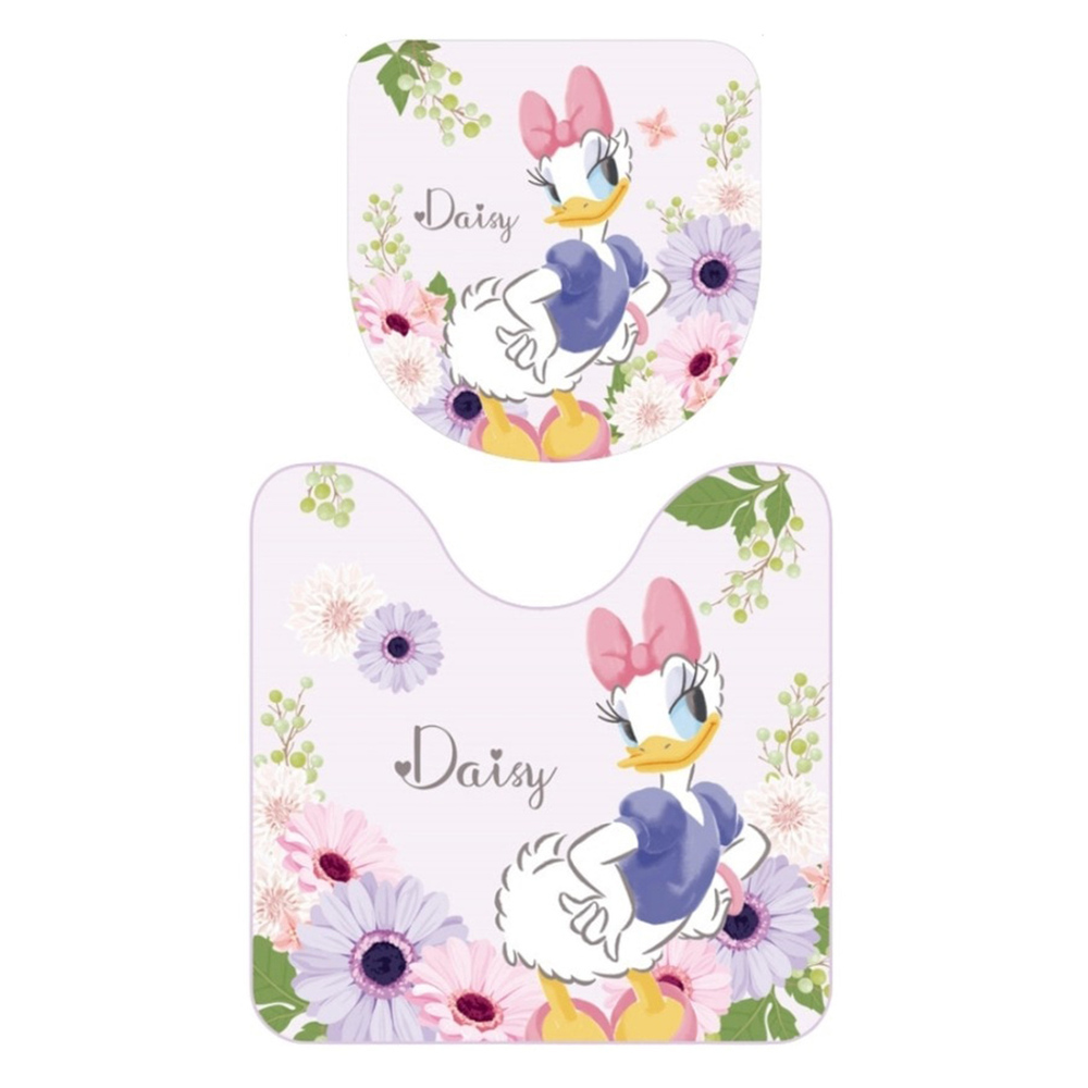 ☆ デイジー2 ☆ キャラクター トイレ 2点セット トイレマット セット おしゃれ トイレ フタカバー 2点セット キャラクター 大人 かわいい拍卖