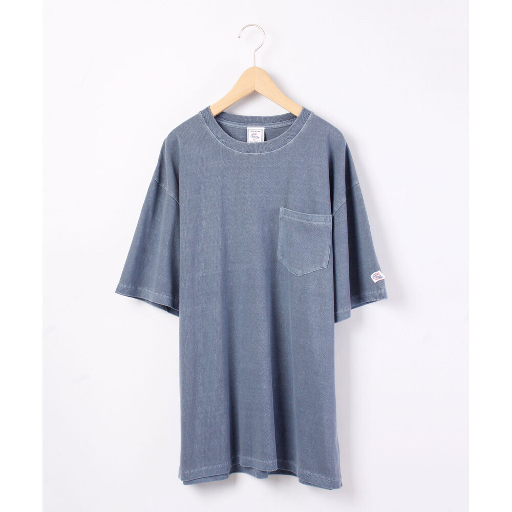 ☆ ブルー ☆ Mサイズ ☆ JEMORGAN ピグメント半袖T メンズ 半袖 Tシャツ JEMORGAN JC092-229 ジェーイーモーガン ブランド オシャレ拍卖