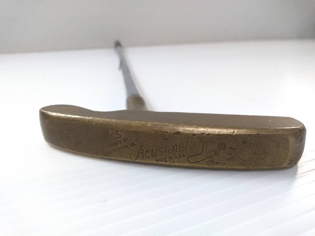 Acushnet アクシネット BULLS EYE JOHN REUTER JR. 34インチ パター ●56PK拍卖
