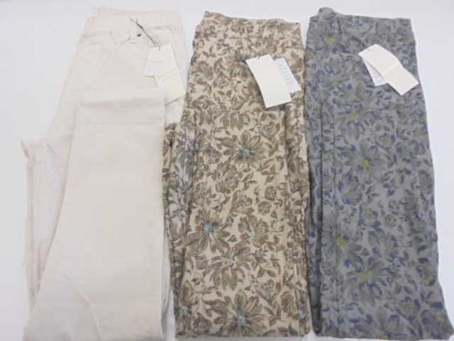 【KCM】SET-48-3s★新品★【アナザーブランチ】レディース ボトムス 3枚セット ストレッチパンツ サイズ L 激安・まとめ売り拍卖