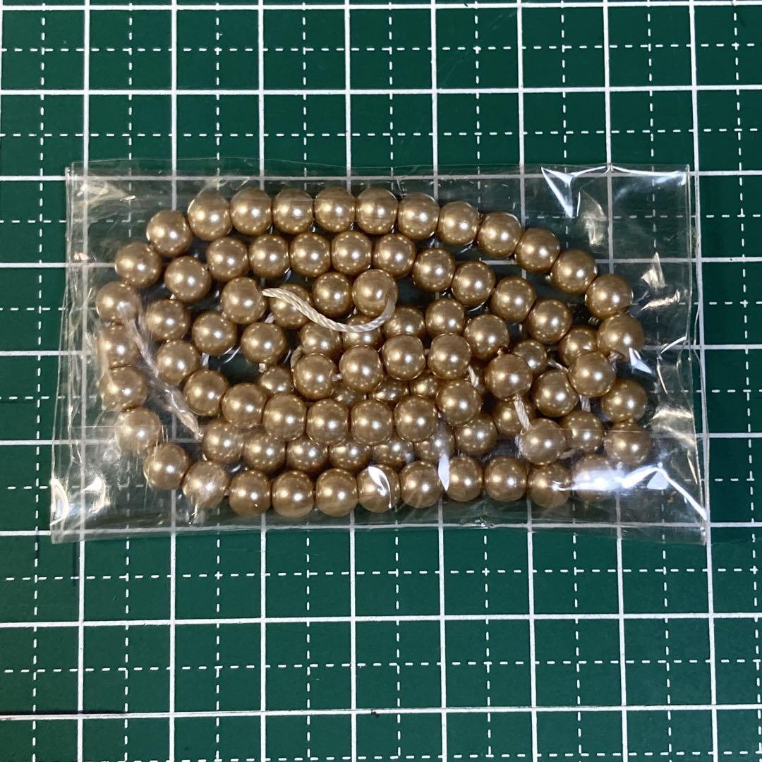 ハンドメイド パーツ ビーズ デコパーツ 貫通穴あり ゴールドカラー拍卖