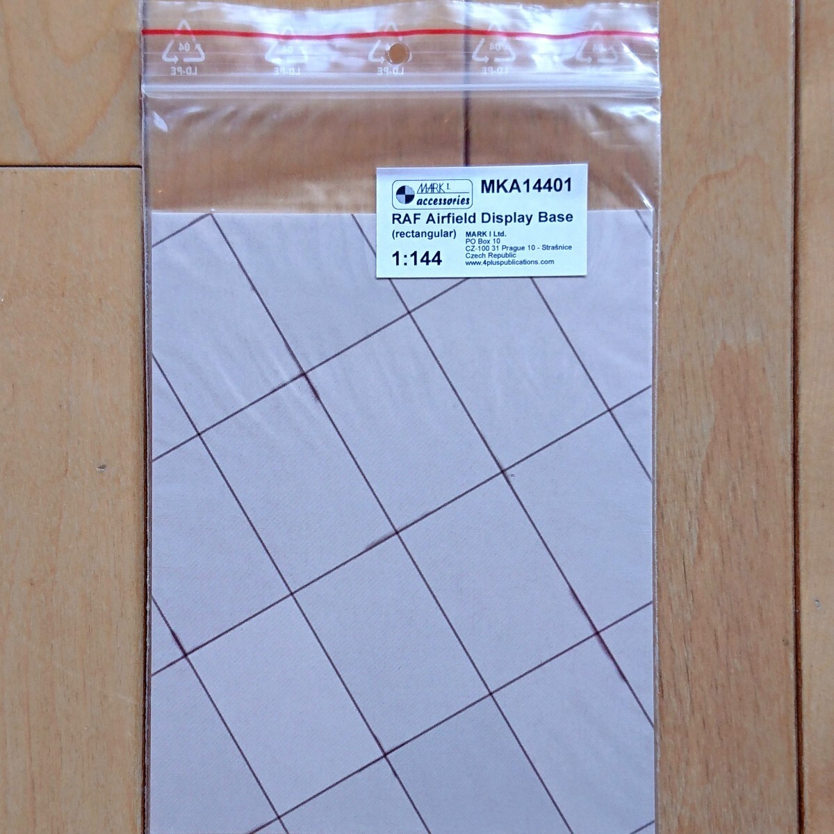 【新品】MARK 1 accessaries MKA-14401 1/144 RAF Airfield Display Base(rectangular)⑥ イギリス空軍 飛行場 展示用ベース(長方形)拍卖