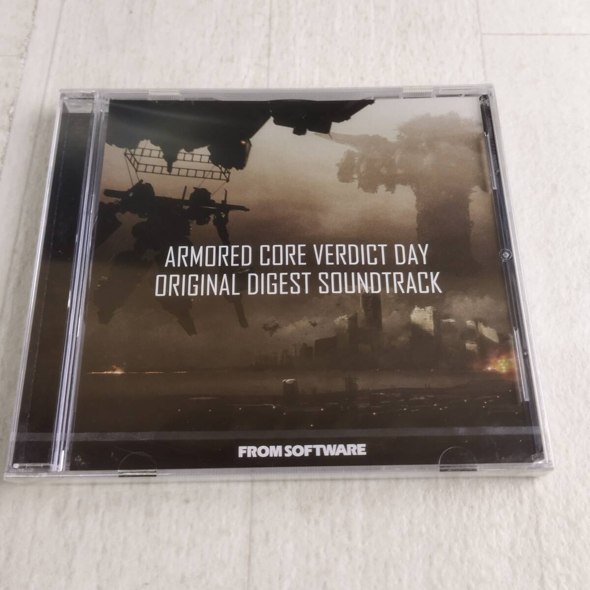 1MC15 未開封 CD ARMORED CORE VERDICT DAY ORIGINAL DIGEST SOUNDTRACK拍卖