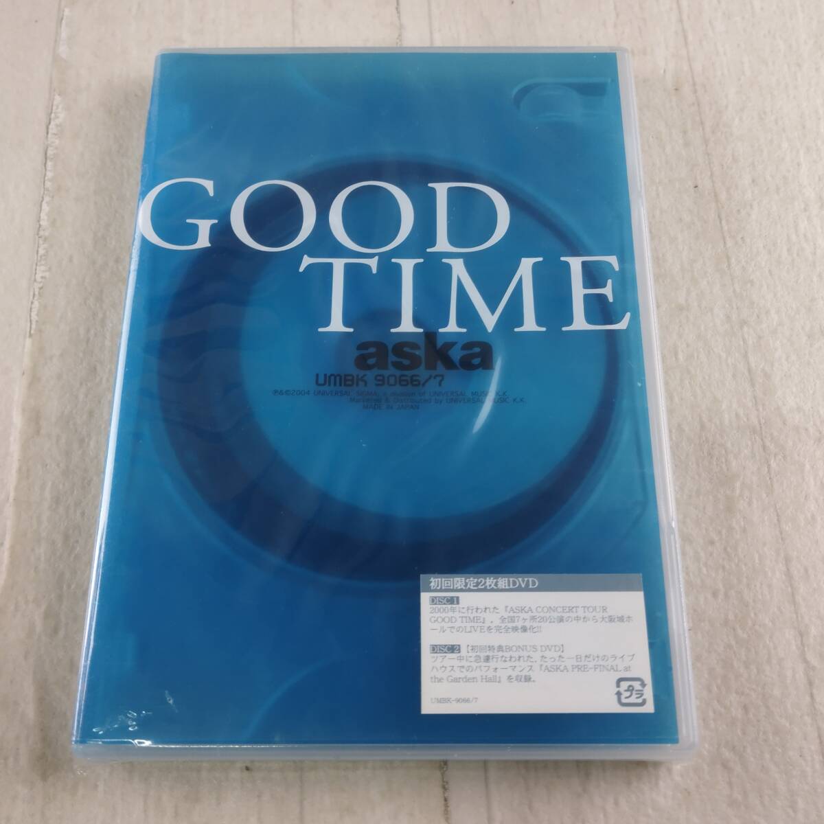 1MD3 未開封 DVD ASKA コンサート・ツアー GOOD TIME 初回生産限定版拍卖