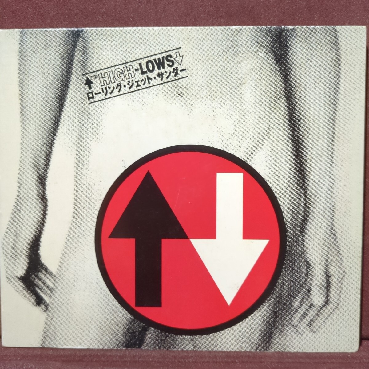 ■Y7■ ザ ハイロウズ のアルバム「ローリング ジェット サンダー」紙ジャケ仕様拍卖