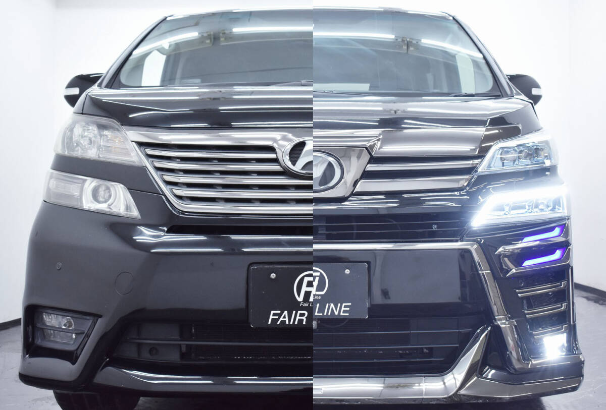 ◆トヨタ TOYOTA 20ヴェルファイア → 30ヴェルファイア後期モデリスタ仕様 フルエアロ BODY KIT 塗装済発送/塗装取付承ります拍卖