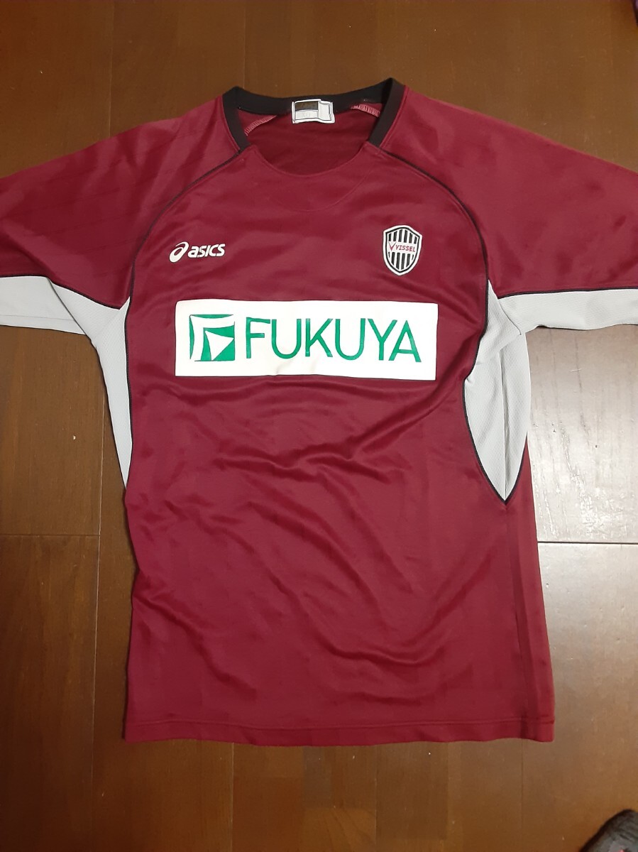 非売品ヴィッセル神戸選手使用半袖プラクティスシャツXO拍卖
