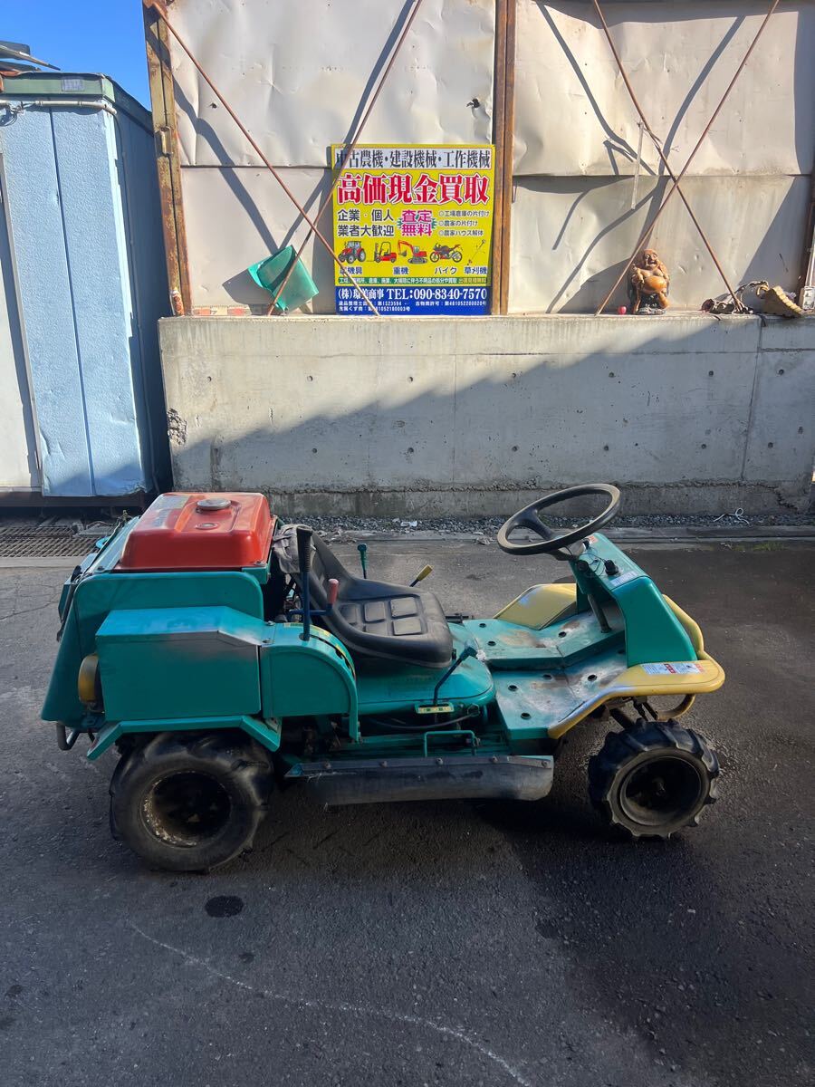 筑水キャニコム まさお MASAO 乗用草刈機 CLM1304 13馬力 動作品 引き取り限定長野市 拍卖
