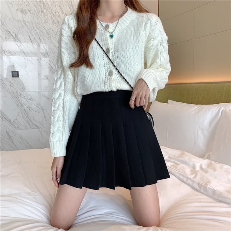 インナーパンツ付き 秋冬 ラインスカート レディースショートお洒落 ボトムス 拍卖