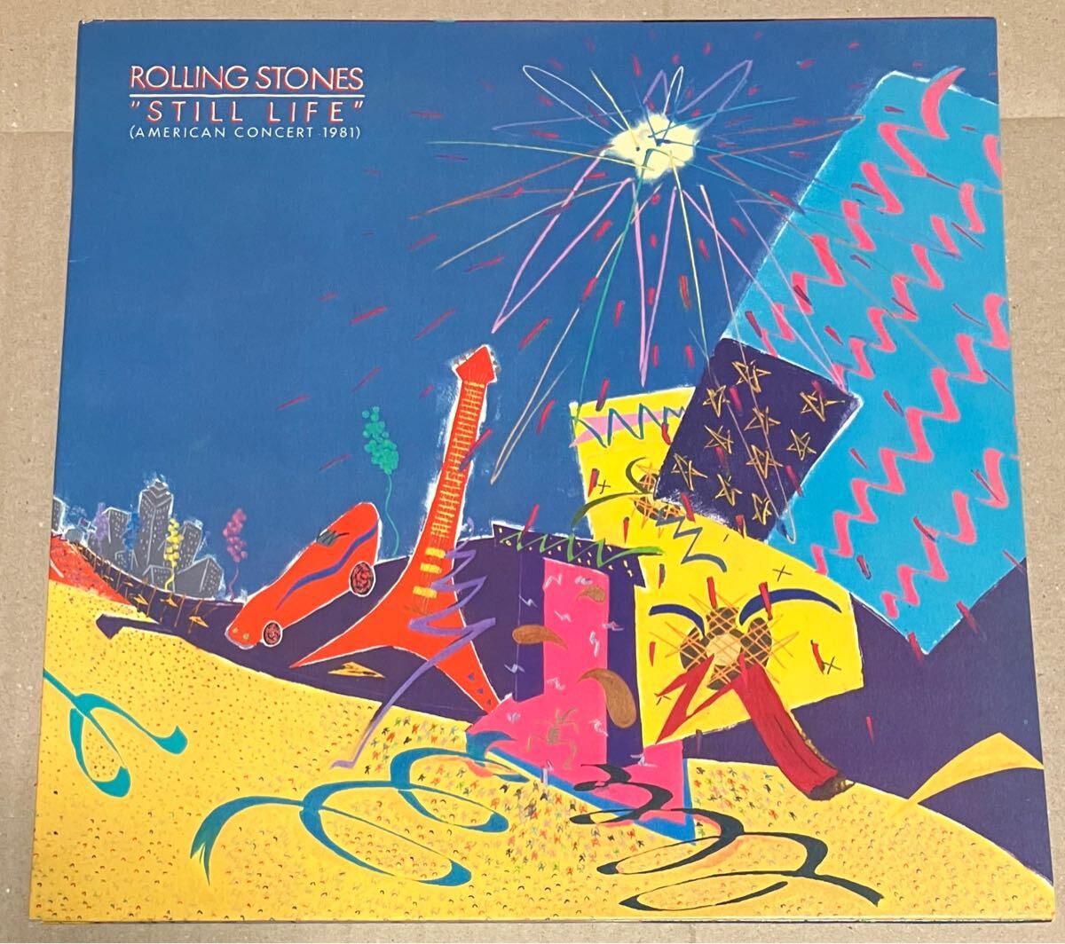 ザ・ローリング・ストーンズ/スティル・ライフ(アメリカン・コンサート1981): 1982年ワーナーUS盤 COC 39113インナースリーヴ付き!拍卖