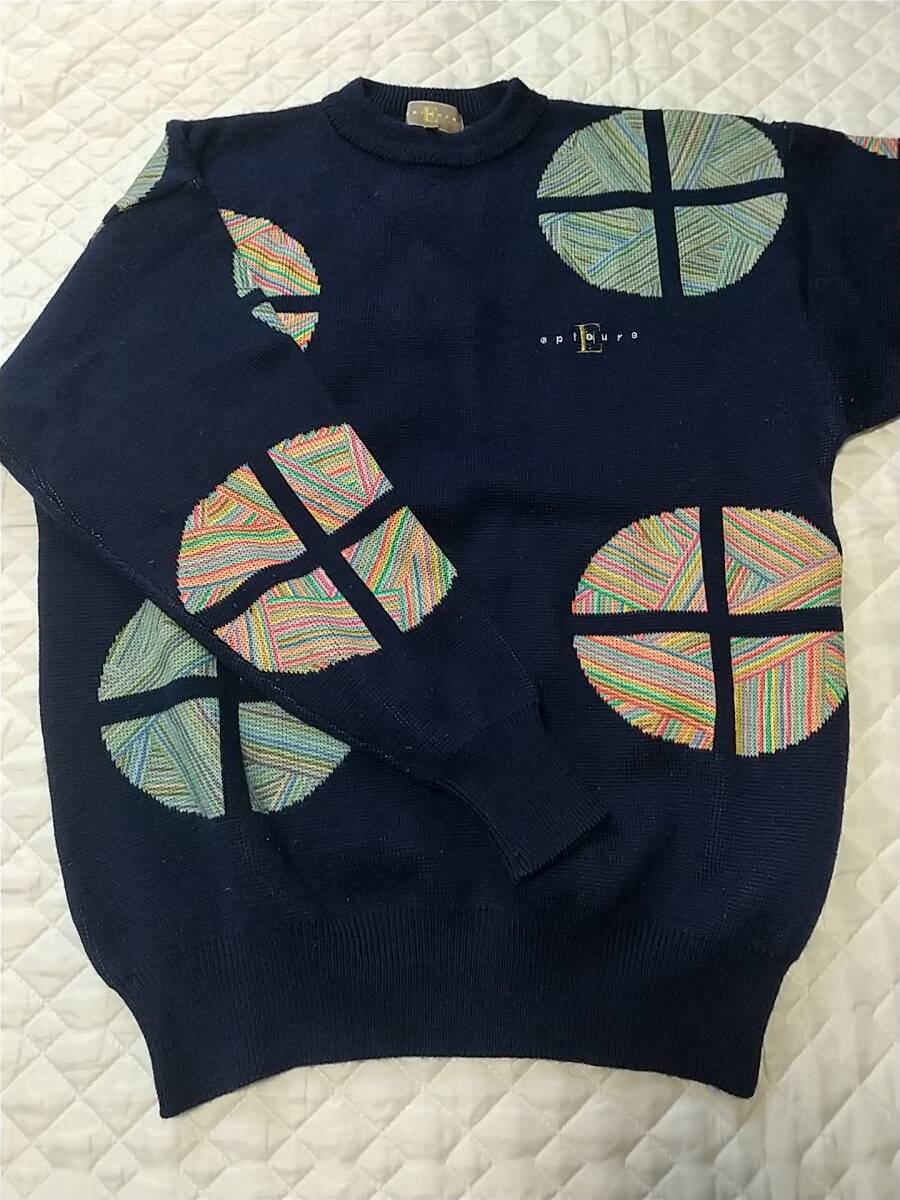 ブリヂストン ゴルフ メンズ セーター Lサイズ ネイビー レターパック クロネコヤマト 発送拍卖