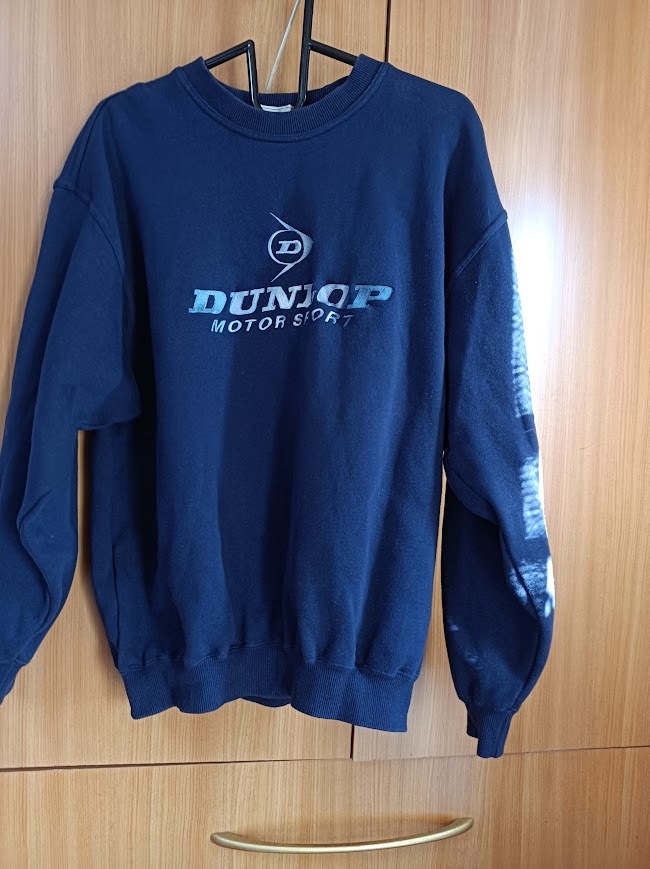 ダンロップ メンズクルーネック 裏起毛トレーナー LL 古着拍卖