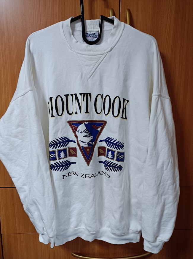 マウントクック 裏起毛 クルーネック トレーナー NEW ZEALAND M 古着拍卖