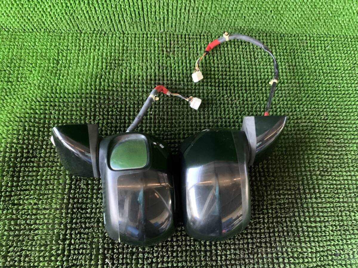 ●即決値段●動作OK● ホンダ N-BOX JF1 JF2 カラー:NH731 ドアミラー 左右 サイドミラー 電動格納 ウインカー付 拍卖