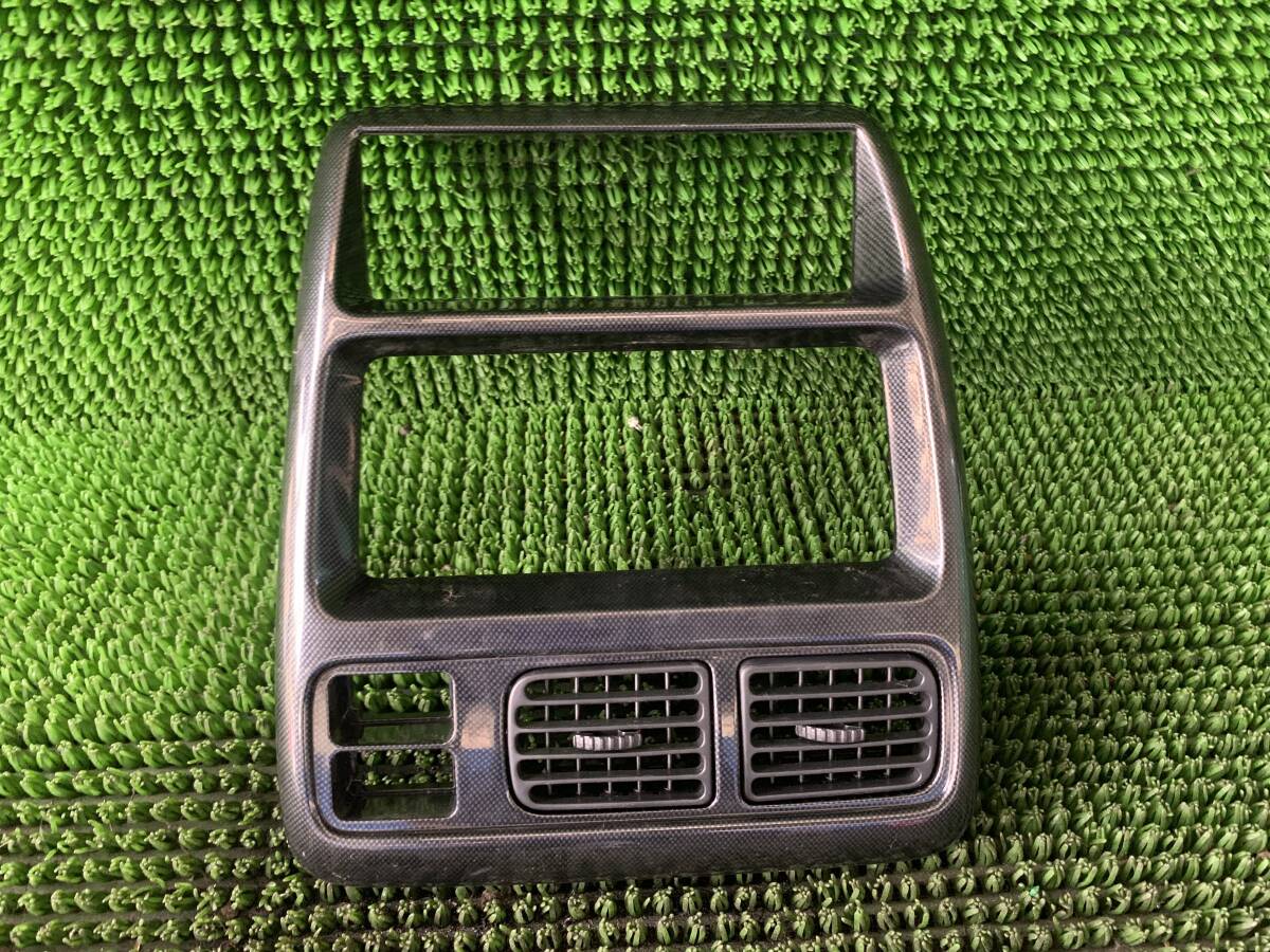 ●即決値段●ホンダ バモス HM1 HM2 アクティ HH5 HA6 HA7 カーボン調 センターパネル オーディオパネル エアコン吹き出し口拍卖