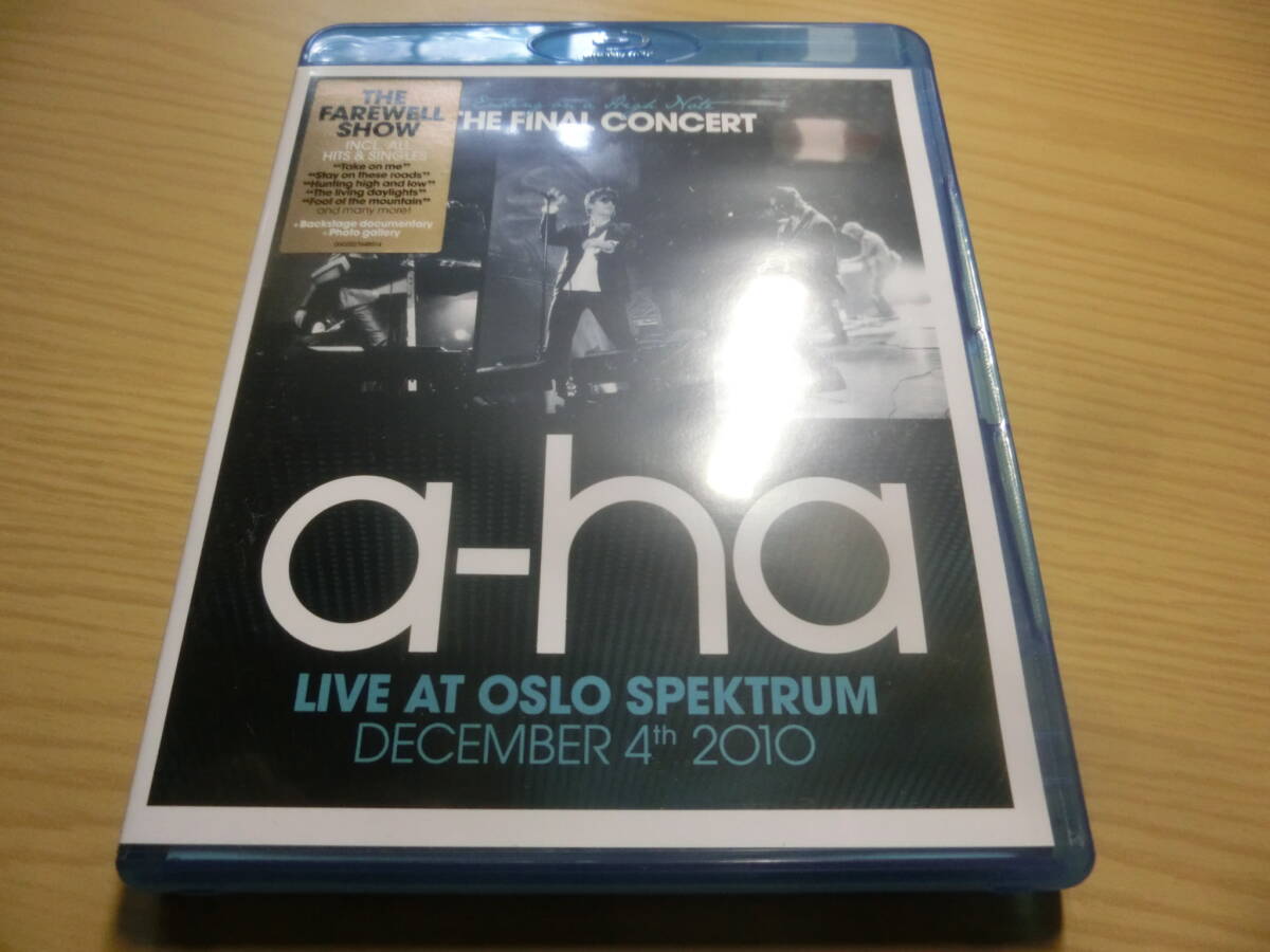 A-HA a-ha EU版 THE FINAL CONCERT LIVE AT OSLO SPEKTRUM DECEMBER 4TH 2010 / ENDING ON A HIGH NOTE / 拍卖