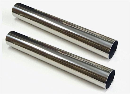 ■ステンレスパイプ 外径42.7φ 長さ30cm(300mm)厚さ1.2mm(2本) マフラー作成用材料●拍卖