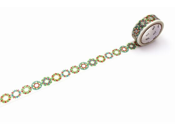 @【即決】▽mt クリスマスビーズ マスキングテープ▽ クリスマス ラッピング デコレーション コラージュ マステ 粘着テープ // MTCMAS152拍卖