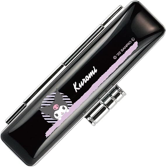 【即決】▽サンリオキャラクターズ 印鑑ケース▽ 谷川商事 はんこケース クロミ 朱肉付き 12mmまでの印鑑が入ります // TSK-07941拍卖