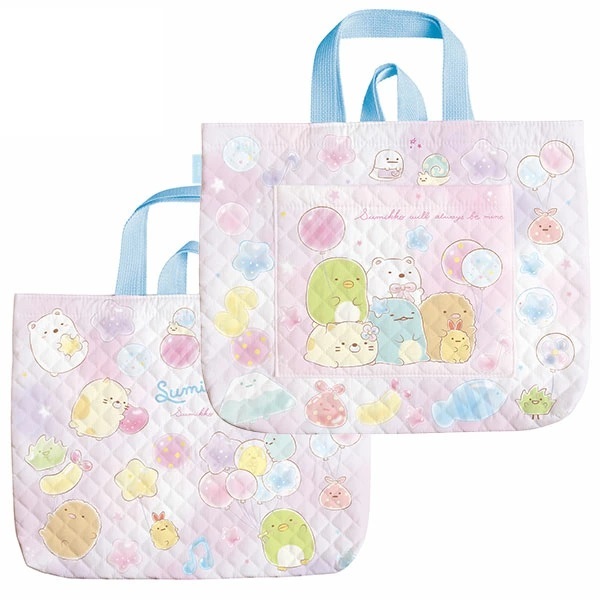 【即決】▽すみっコぐらし レッスンバッグ▽ サンエックス 手提げバッグ 体操着袋 キャラクター 新学期 新入学 // CA64101拍卖