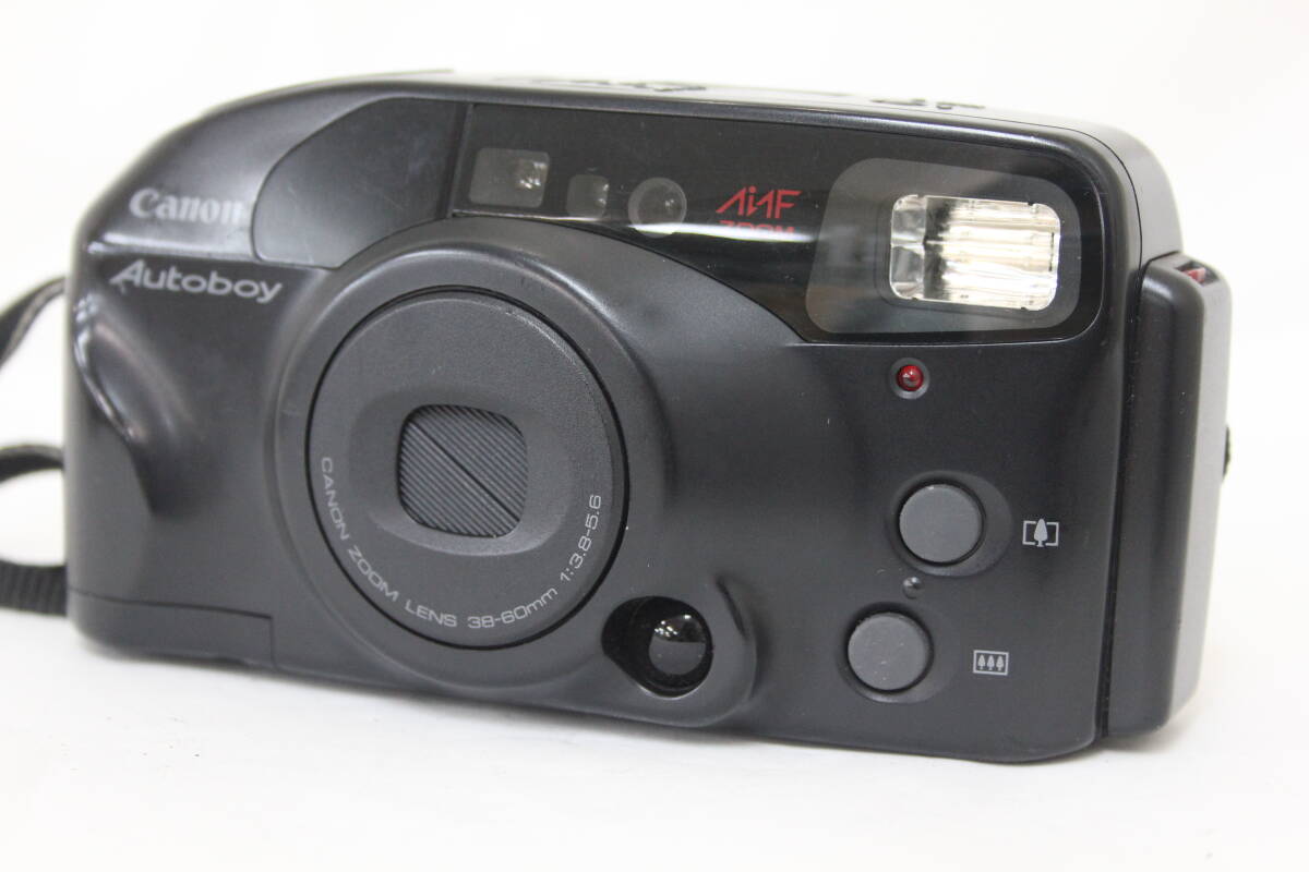 【返品保証】 キャノン Canon Autoboy ブラック 38-60nn F3.8-5.6 コンパクトカメラ v9469拍卖