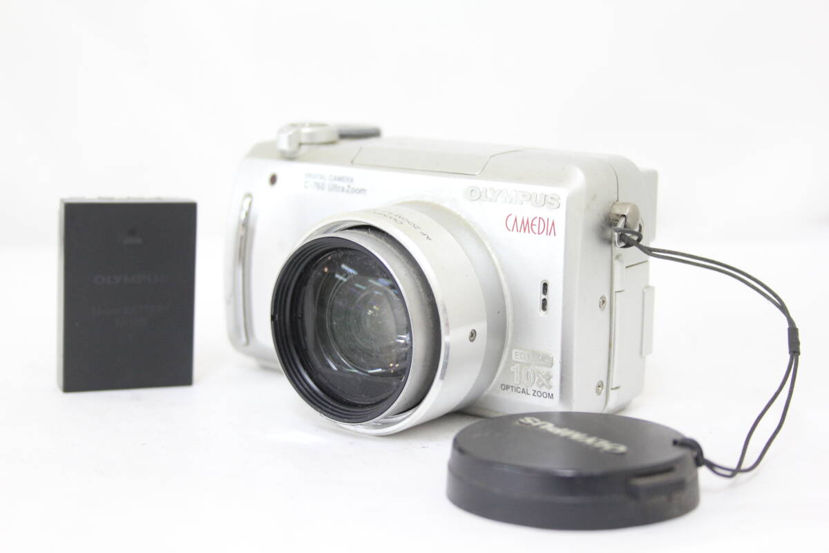 【訳あり品】 オリンパス Olympus CAMEDIA C-760 10x バッテリー付き コンパクトデジタルカメラ v9608拍卖