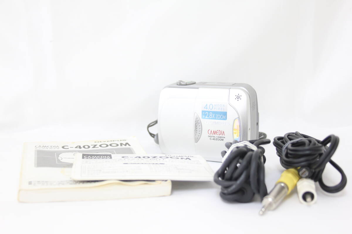 【美品 返品保証】 【便利な単三電池で使用可】オリンパス Olympus CAMEDIA C-40 2.8x コンパクトデジタルカメラ v9665拍卖
