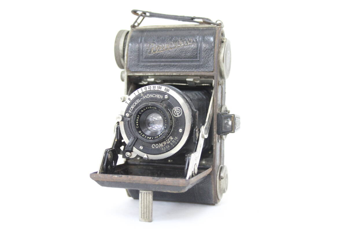 【訳あり品】 Baldina Carl Zeiss Jena Tessar 5cm F4.5 蛇腹カメラ M266拍卖