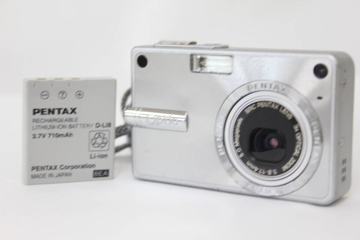 【返品保証】 ペンタックス Pentax Optio S5n 3x バッテリー付き コンパクトデジタルカメラ M310拍卖