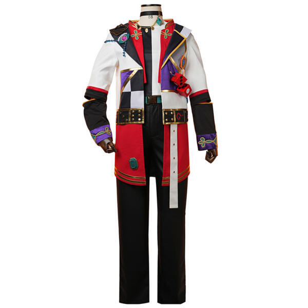 七種茨 逆先夏目 天城燐音 葵ゆうた 鳴上嵐 青葉つむぎ 三毛縞斑 双六盤上戦衣装 コスプレ衣装1着風(ウィッグ 靴別売り)拍卖