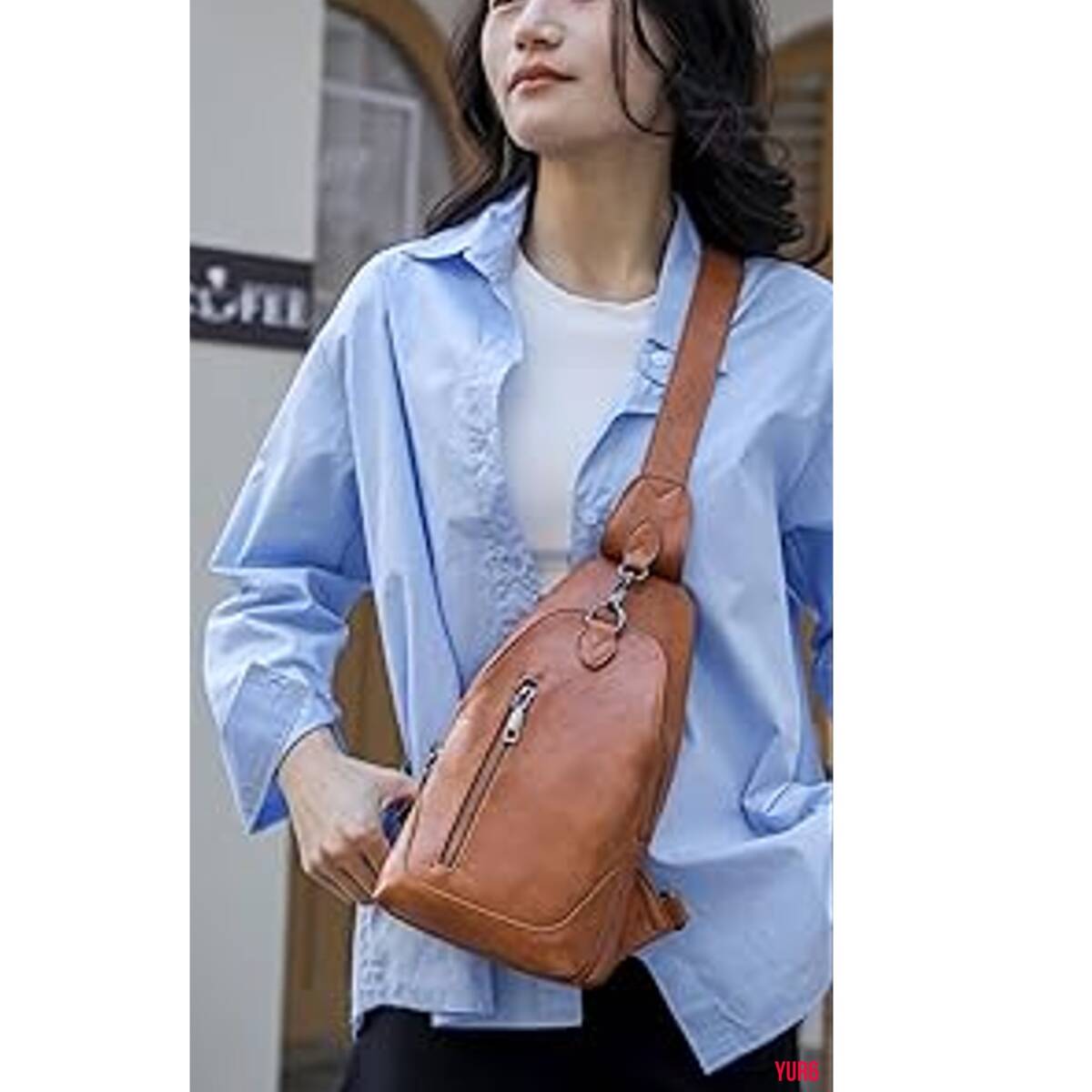 大容量 ポケット多数 コンパクト 大容量 ボディバッグ レディース 背面ポケット 耐久性 防水性 スタイリッシュ ブラウン 普段使い 買い物 拍卖