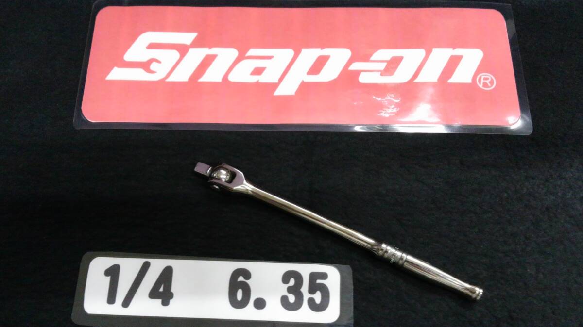 ・<16116 > スナップオン Snap-on TM10F ブレーカーバー スピンナハンドル 6.4 1/4 USA 未使用拍卖