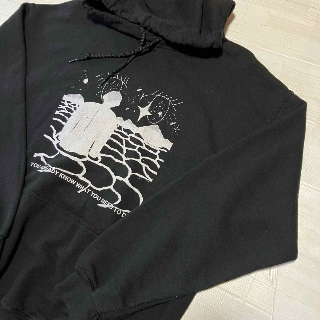 プリント パーカー Lサイズ メンズ レディース拍卖