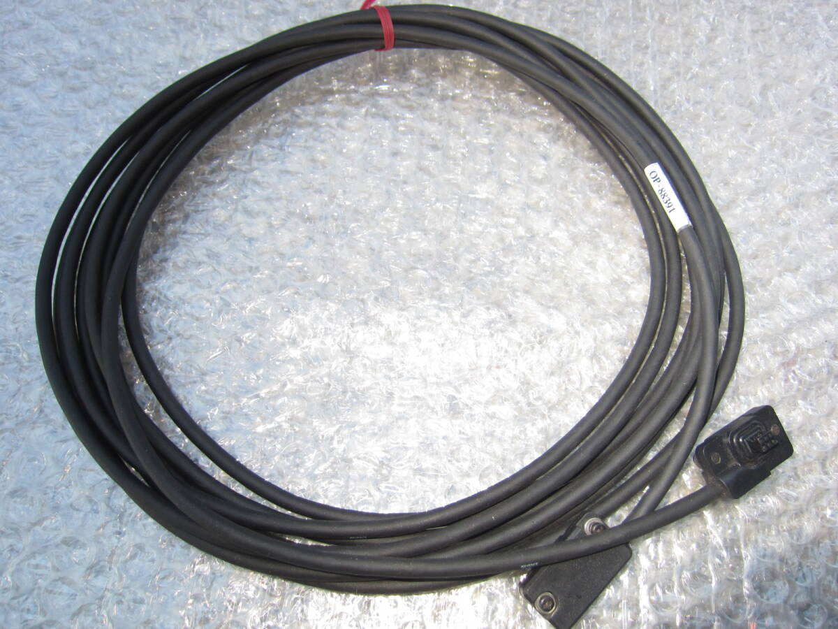KEYENCEキーエンスPO-88391Ethernetケーブル新品?中古?イーサネットケーブルOPシリーズ新品同様サーボケーブル拍卖