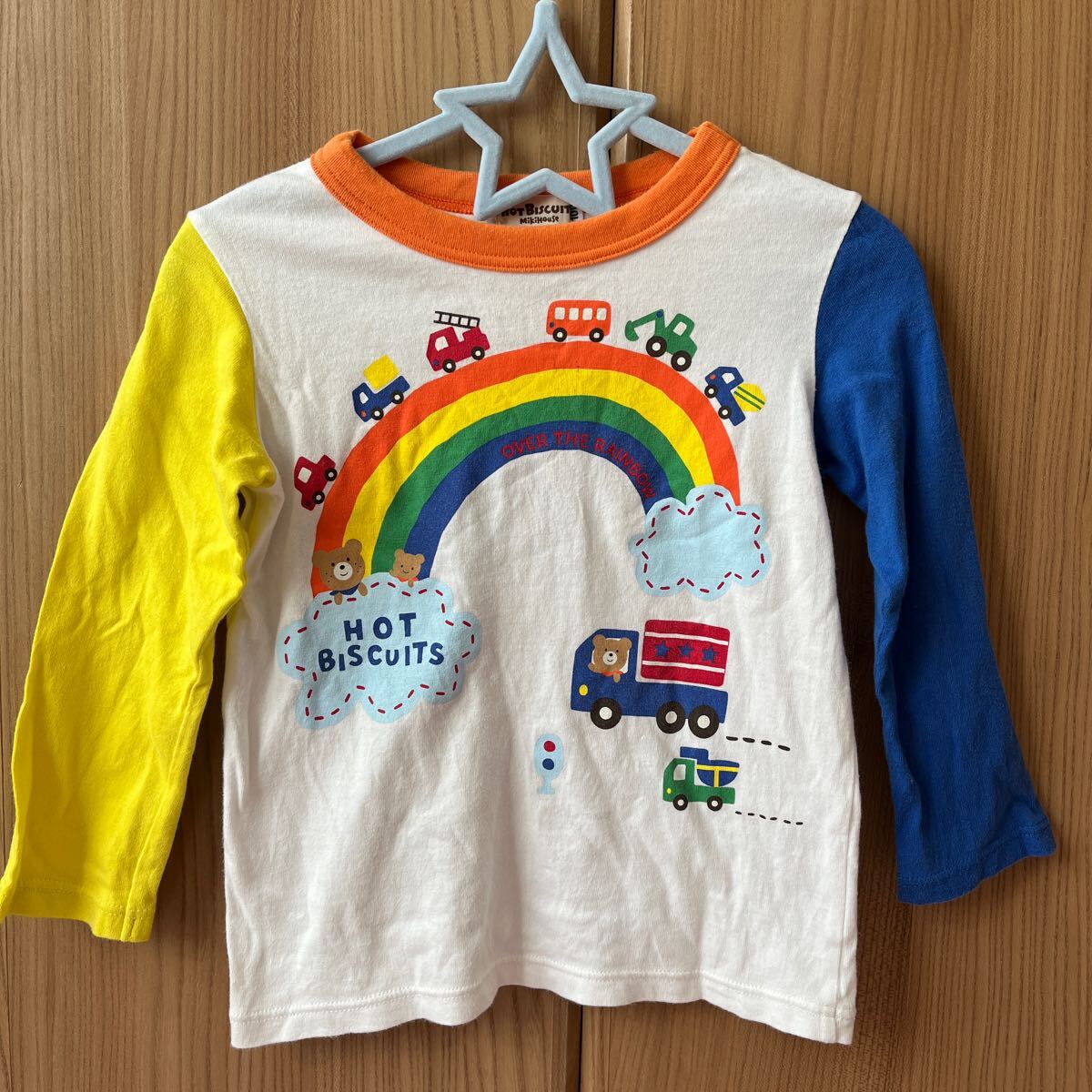 ★送料無料★ HOT BISCUIT ミキハウス 子供服 長袖Tシャツ サイズ100cm拍卖