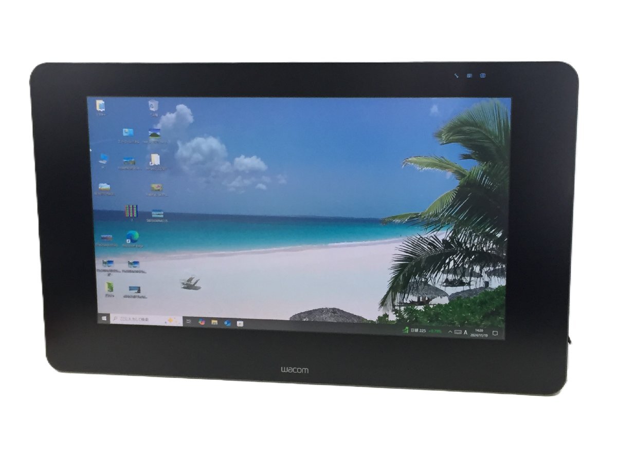 良品ワコム 27型 液晶ペンタブレット Wacom Cintiq 27QHD DTK-2700 ペン無し スタンド無し (管:2F-M)拍卖