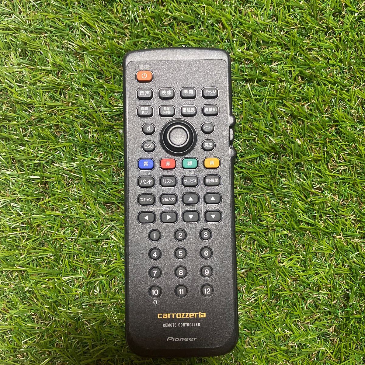 送料無料 作動未チェック カロッツェリア 地デジチューナー用 リモコン CXC9345 carrozzeria Pioneer 作動未チェック □1548拍卖