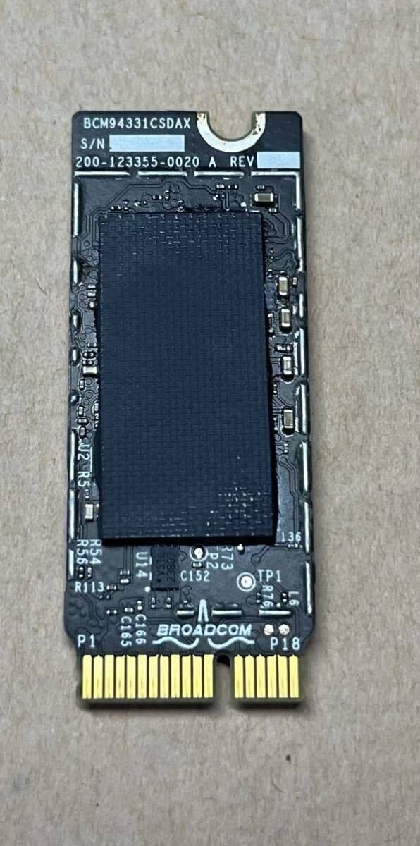 Apple MacBook Pro Retina A1398 A1425 Late2012~Early2013 13インチ Airport/Bluetoothボード BCM94331CSDAX拍卖