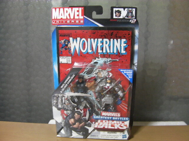 正規品 未開封 マーベルユニバース ウルヴァリン シルバーサムライ 3.75インチ拍卖