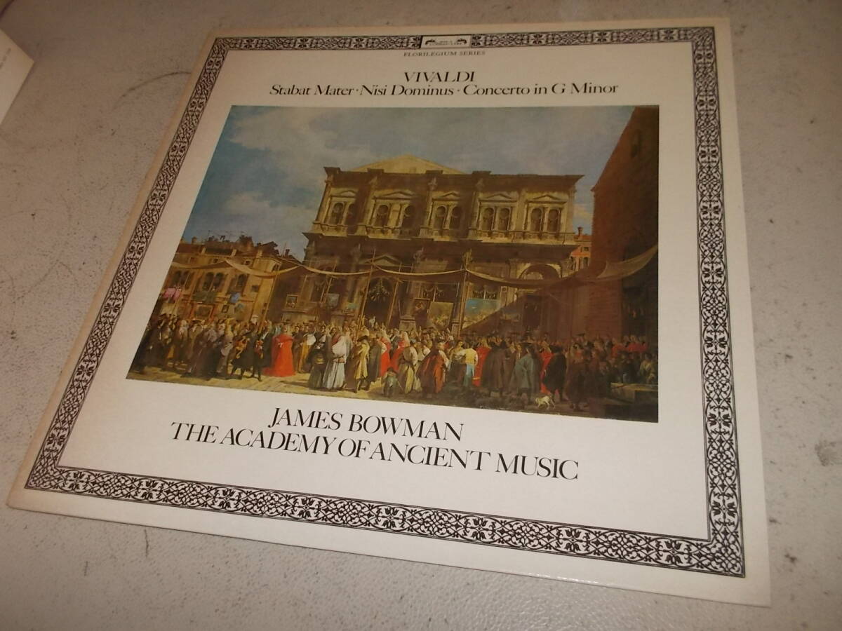 レア・カウンターテナー録音UKプレス高音質!【ヴィヴァルディ/スターバト・マーテルほか】拍卖