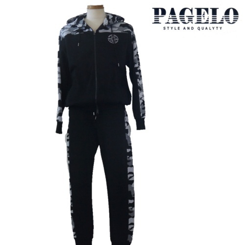 【SALE】パジェロ/PAGELO スエット上下セットLサイズ 101-黒拍卖