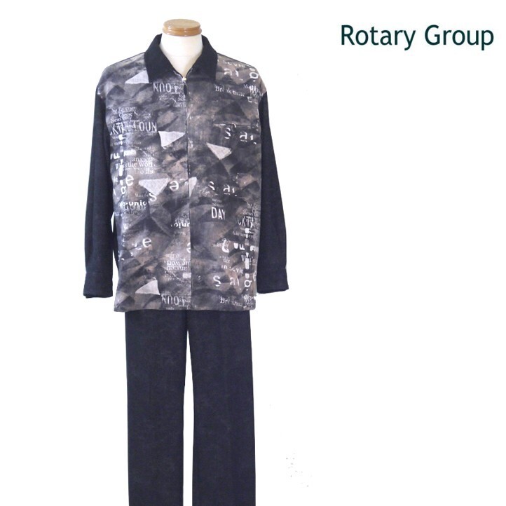 【処分SALE】ロータリーグループ/Rotary Group 秋冬カバーオール上下セット 910-紺系 Lサイズ拍卖